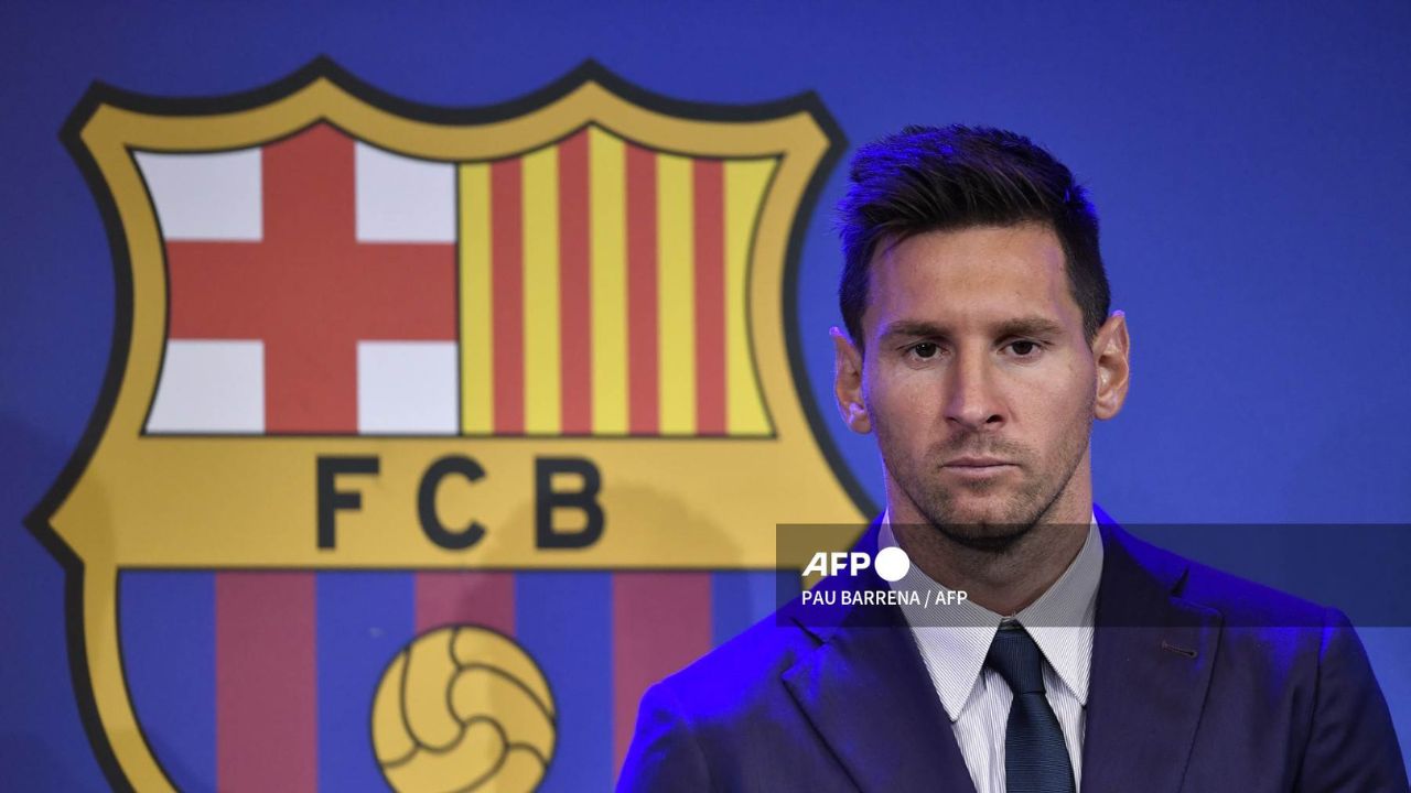 Foto:AFP|El Barcelona se pronuncia tras la decisión de Messi sobre el Inter Miami