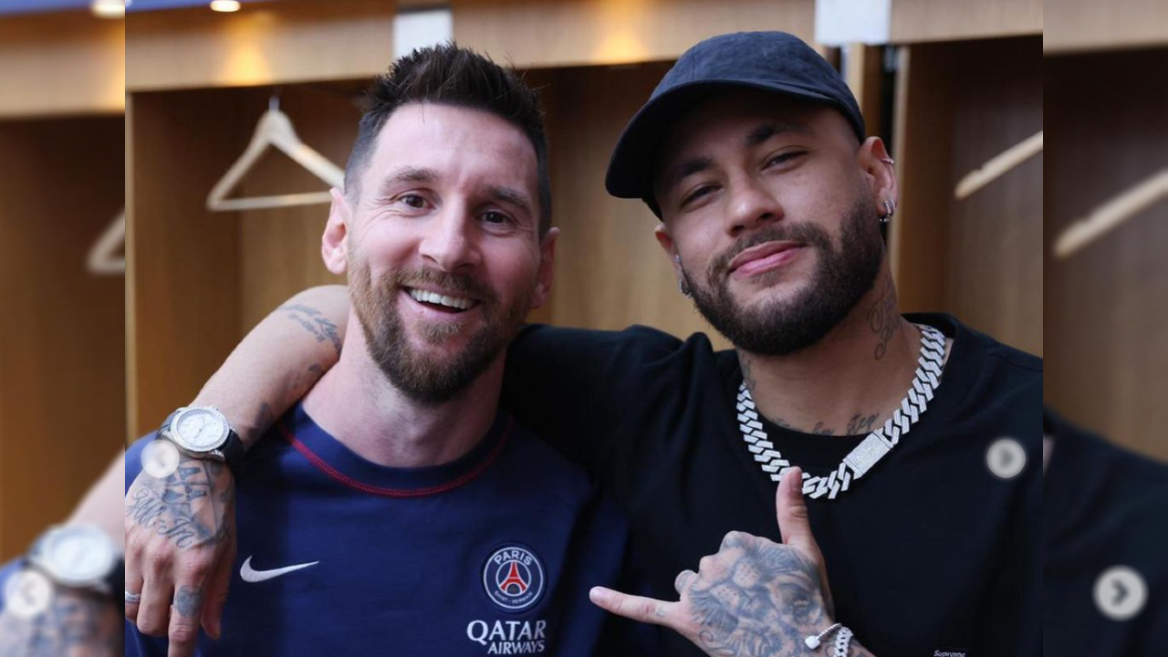 Foto: Instagram neymarjr | Dedica Neymar emotiva despedida a Messi.