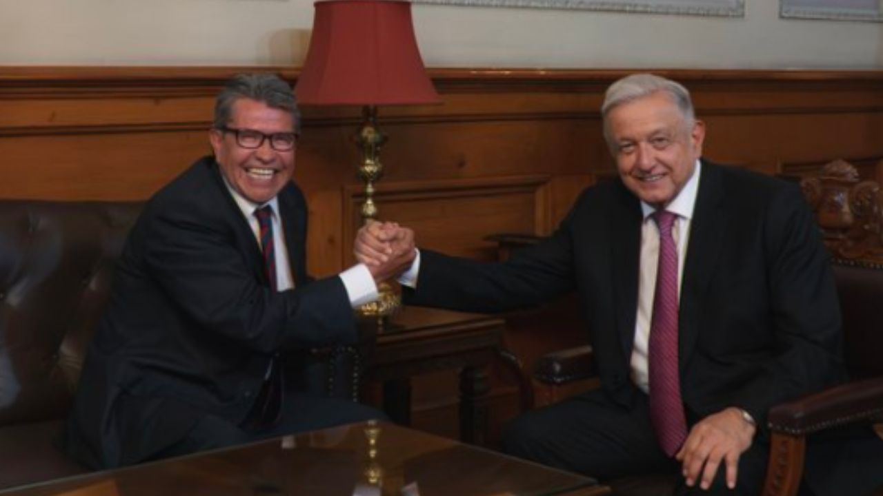 Ricardo Monreal, se reunió en Palacio Nacional con el presidente Andrés Manuel López Obrador