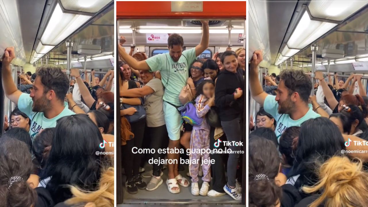 Extranjero sufre acoso en vagón exclusivo de mujeres del Metro.