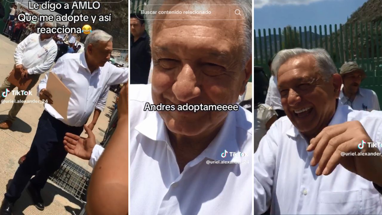 Joven pide ser adoptado por AMLO.