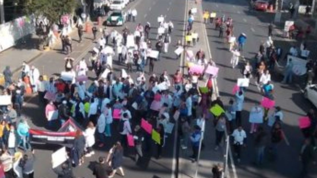 Tras bloqueos médicos, Martí Batres,destacó que el tema se atienda ya que hay un proceso de cambio por el proceso de federalización