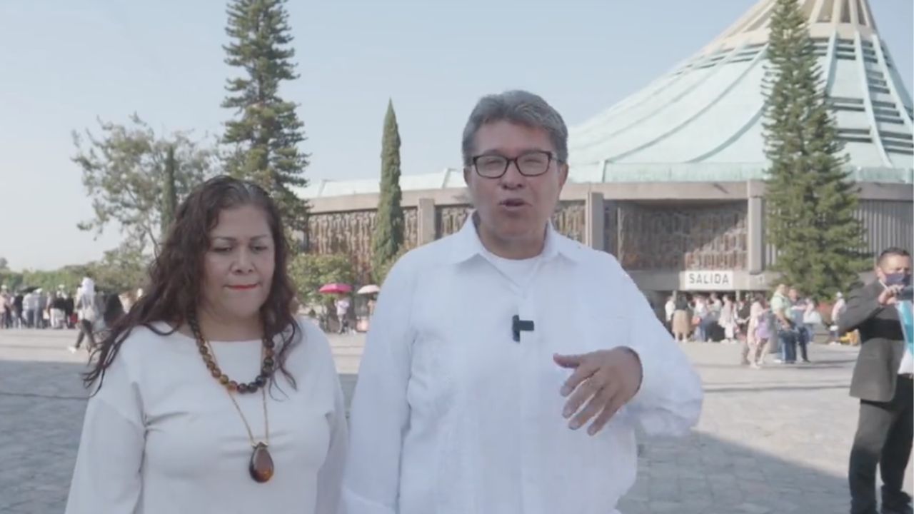 Ricardo Monreal, visitó la Basílica de Guadalupe para pedir por los suyos y por él tras su caminar rumbo a la presidencia 2024. 