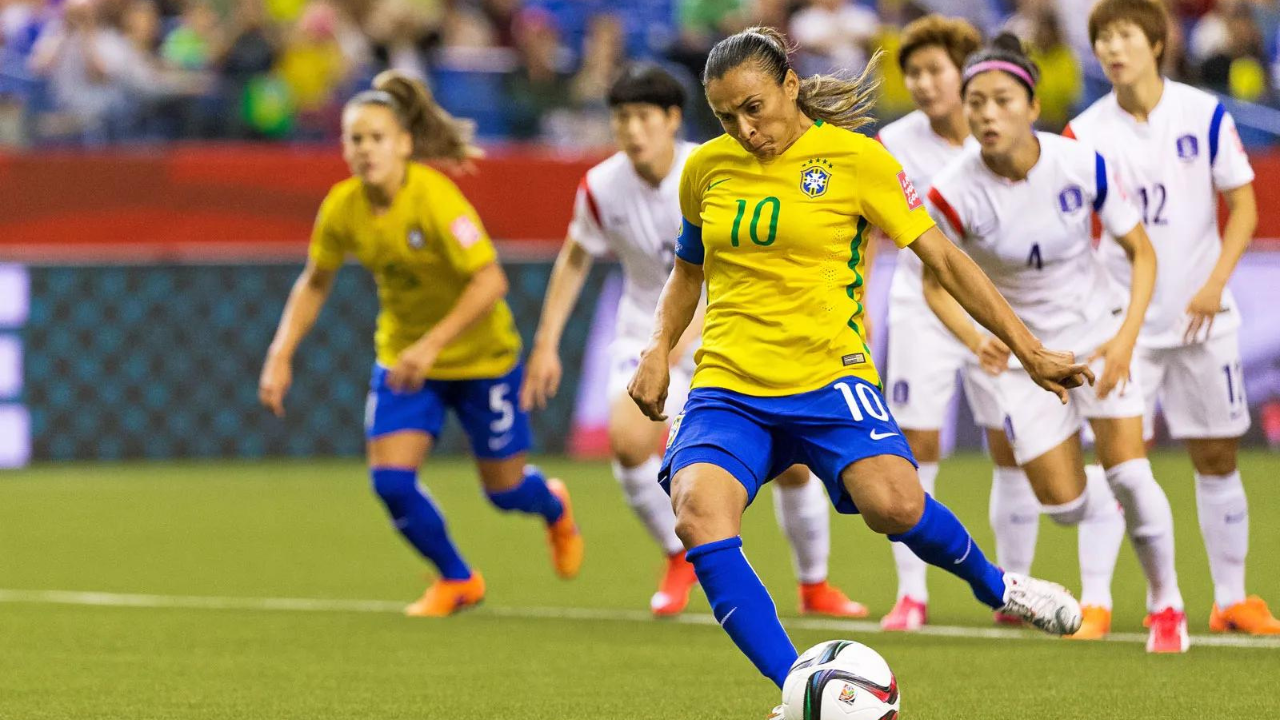 Foto: Especial | Marta Vieira da Silva, máxima anotadora en la historia de la selección brasileña, jugará su última copa del mundo este 2023.