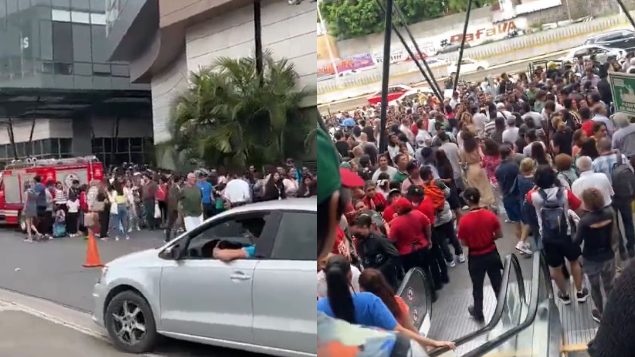 Desalojan a visitantes de la Plaza Averanda por amenaza de bomba.