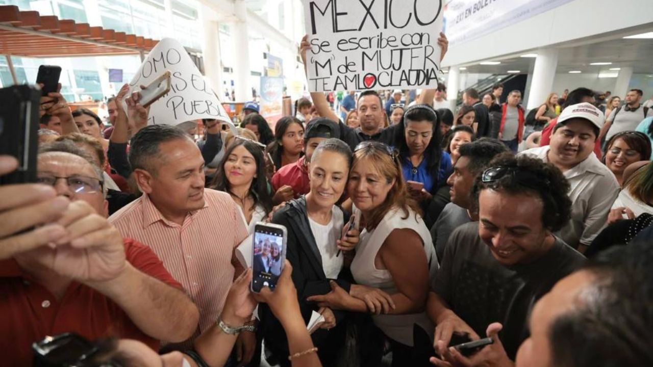 Recorre Sheinbaum los 32 estados del país en casi un mes