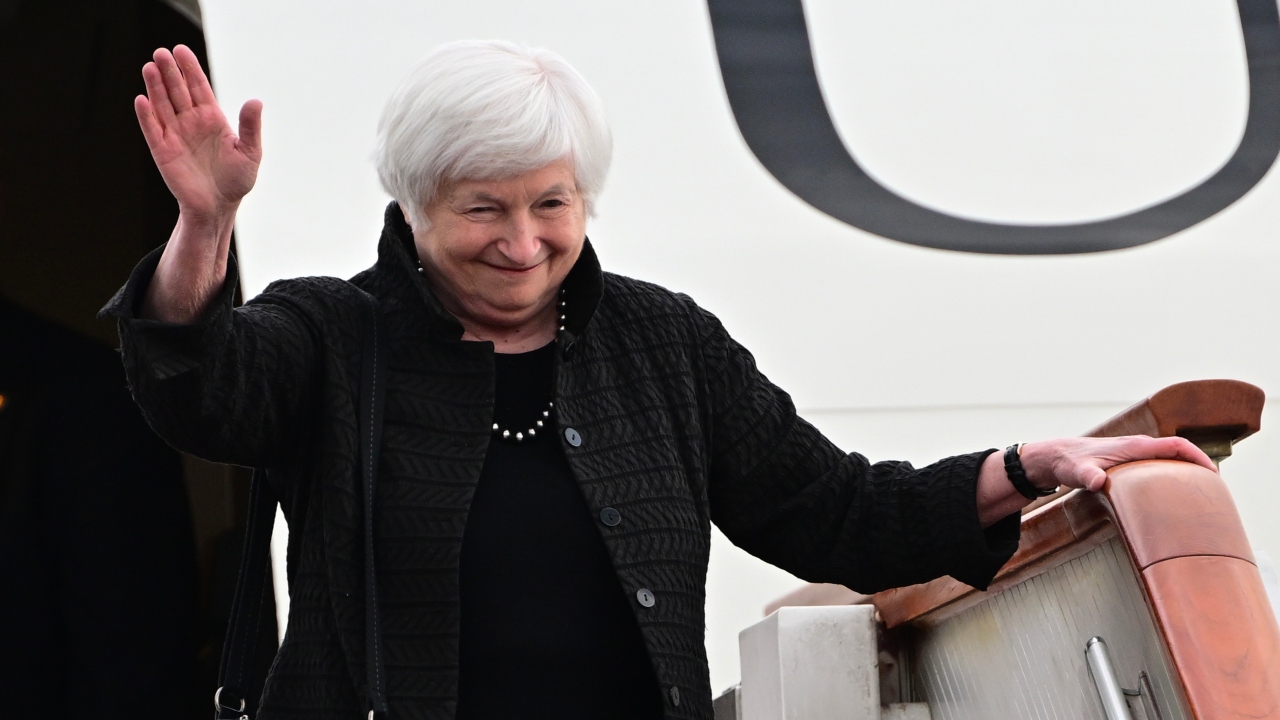 El viaje, que se prolongará hasta el domingo, es el primero de Yellen a China como secretaria del Tesoro