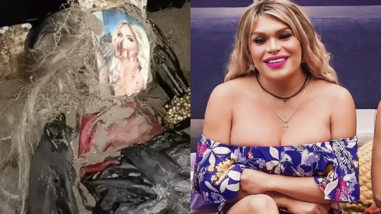 Encuentran presuntos trabajos de brujería en "cementerio" dirigidos a Wendy Guevara