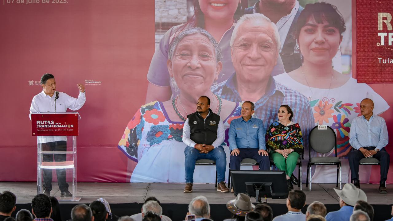 Foto: Cortesía | Reiteró que son posibles las acciones destinadas a mejorar las condiciones de vida de la población hidalguenses