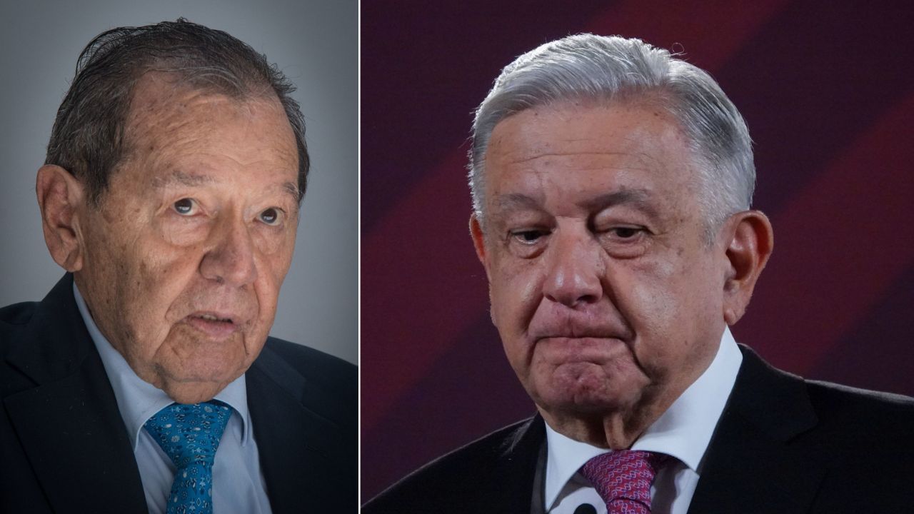 Cuartoscuro | Con un tuit, el presidente López Obrador lamentó la muerte de Muñoz Ledo.