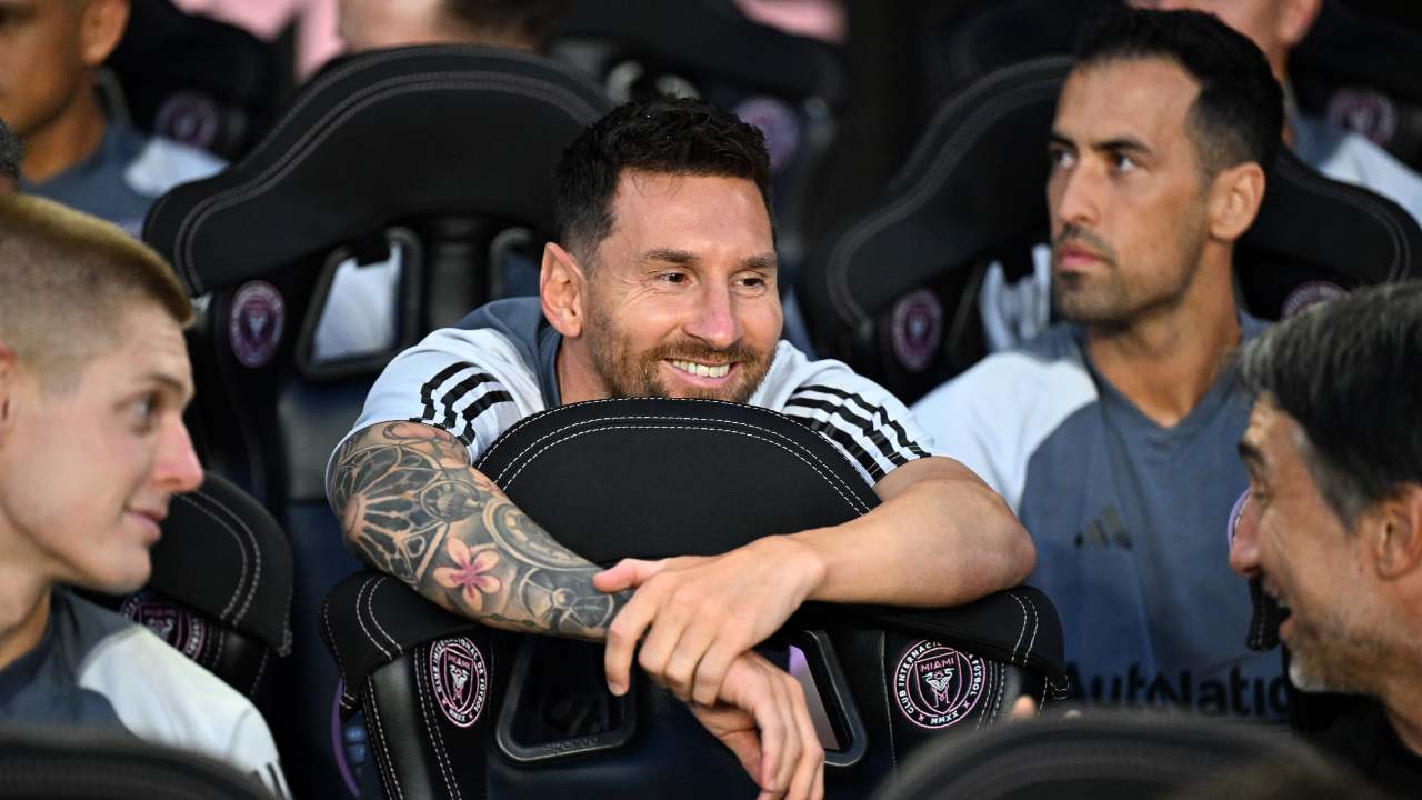 Lionel Messi comienza en el banco su primer partido como jugador del Inter Miami este viernes, en la inauguración de la Leagues Cup ante Cruz Azul.