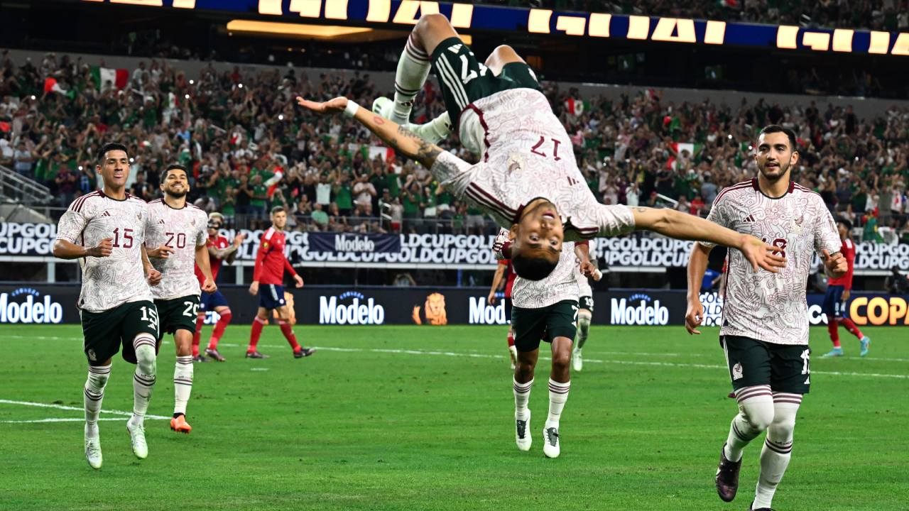 México vence 2-0 a Costa Rica en la Copa Oro 2023 y avanza a semifinales