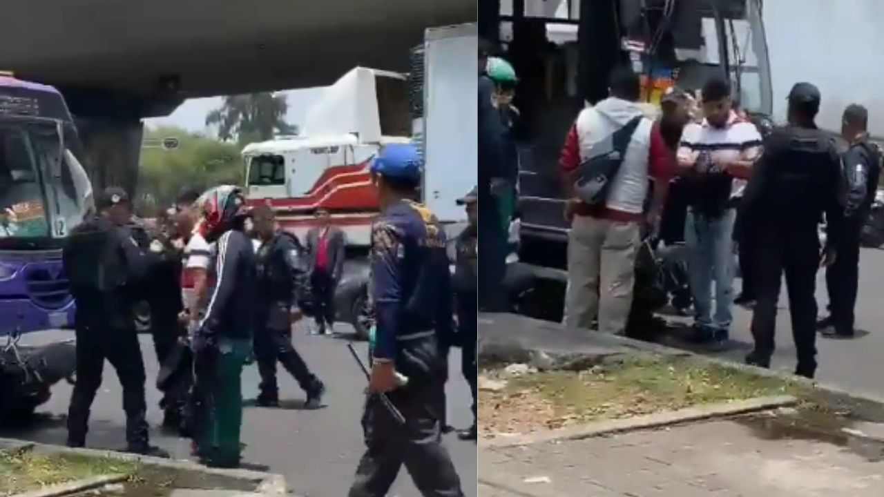 En la colonia Balbuena un motociclista le rompió la nariz a un policía de un solo golpe tras negarse a una revisión en un punto de motos