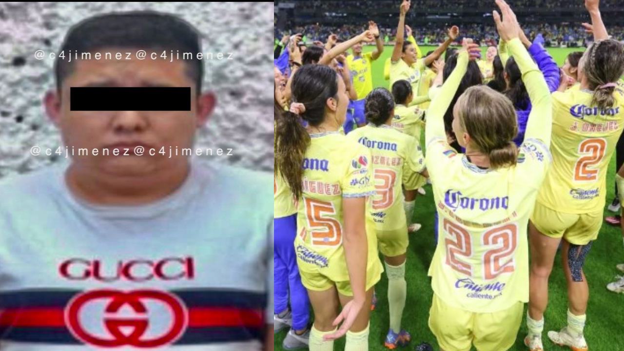 El presunto acosador de jugadoras del América al parecer fue detenido por policías capitalinos