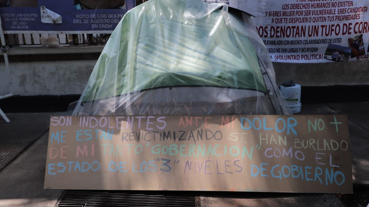 Activistas y defensores de Derechos Humanos se manifestaron frente a Segob tras negación al acceso a Mecanismo de Protección