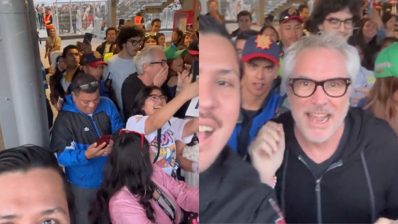 Captan a Alfonso Cuarón en el Foro Sol para ver a Taylor Swift.