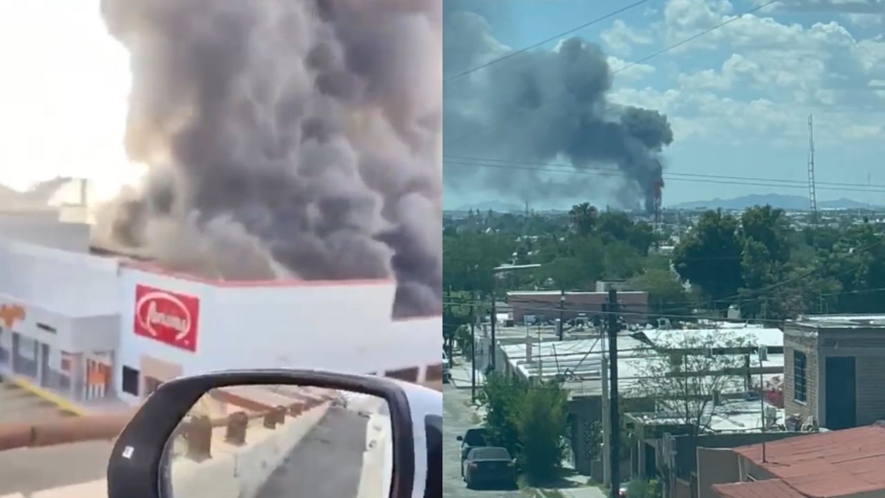 Arde tienda Parisina en Hermosillo