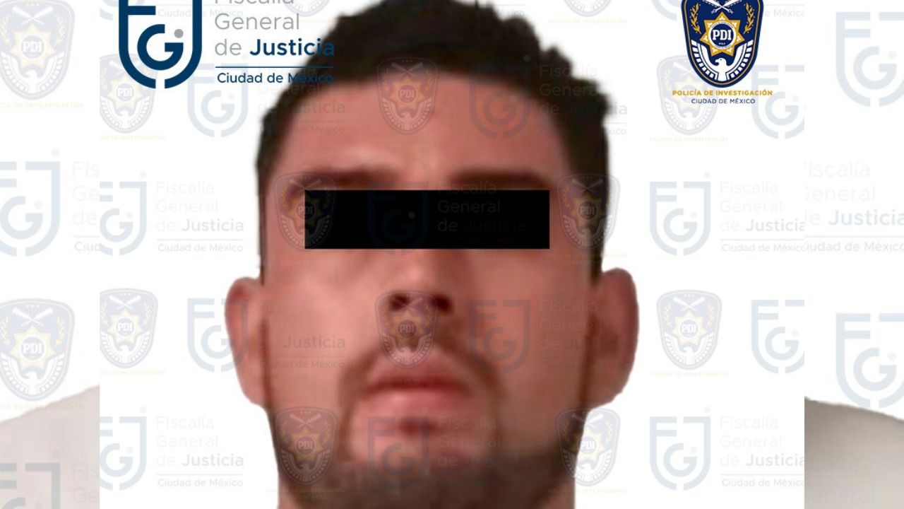 Jesús Educardo N., posible líder y fundador de la célula delictiva Los Maceros, fue capturado en la alcaldía Coyoacán