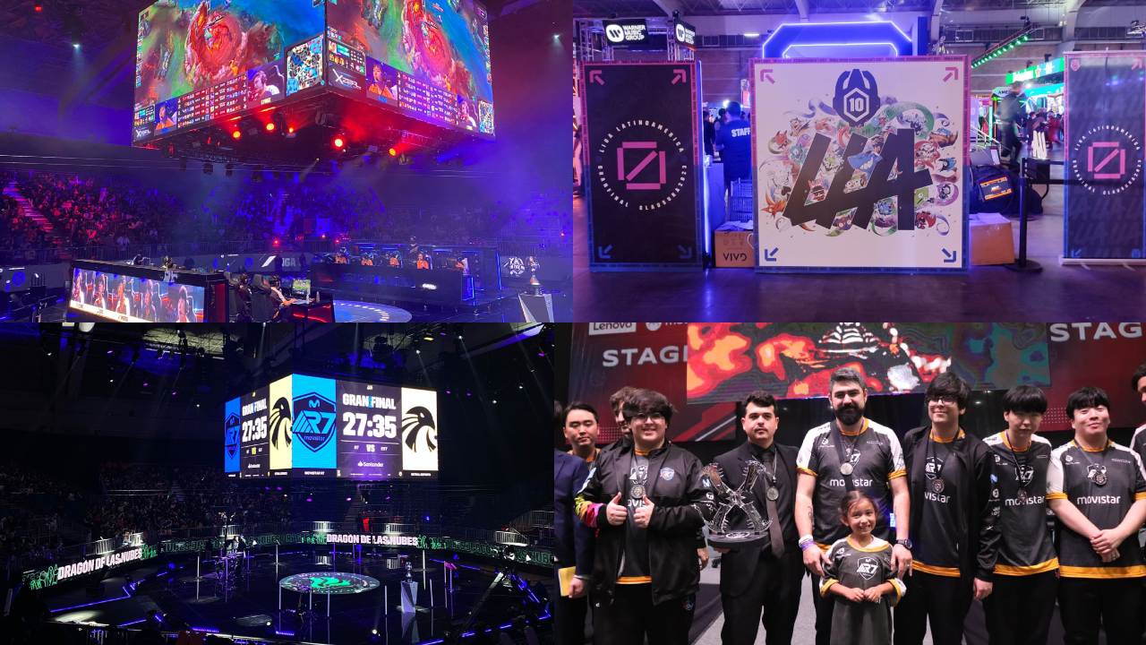 El equipo Movistar Rainbow 7 se convierte en bicampeón, ganador de la década y representante de Latinoamérica para WORLDS 2023 tras derrotar 3 - 0 a Estral Esports en el videojuego League of Legends.