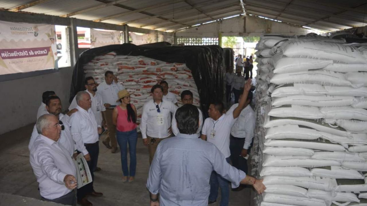 Fertilizantes para el Bienestar le cumple a pequeños productores de Tabasco