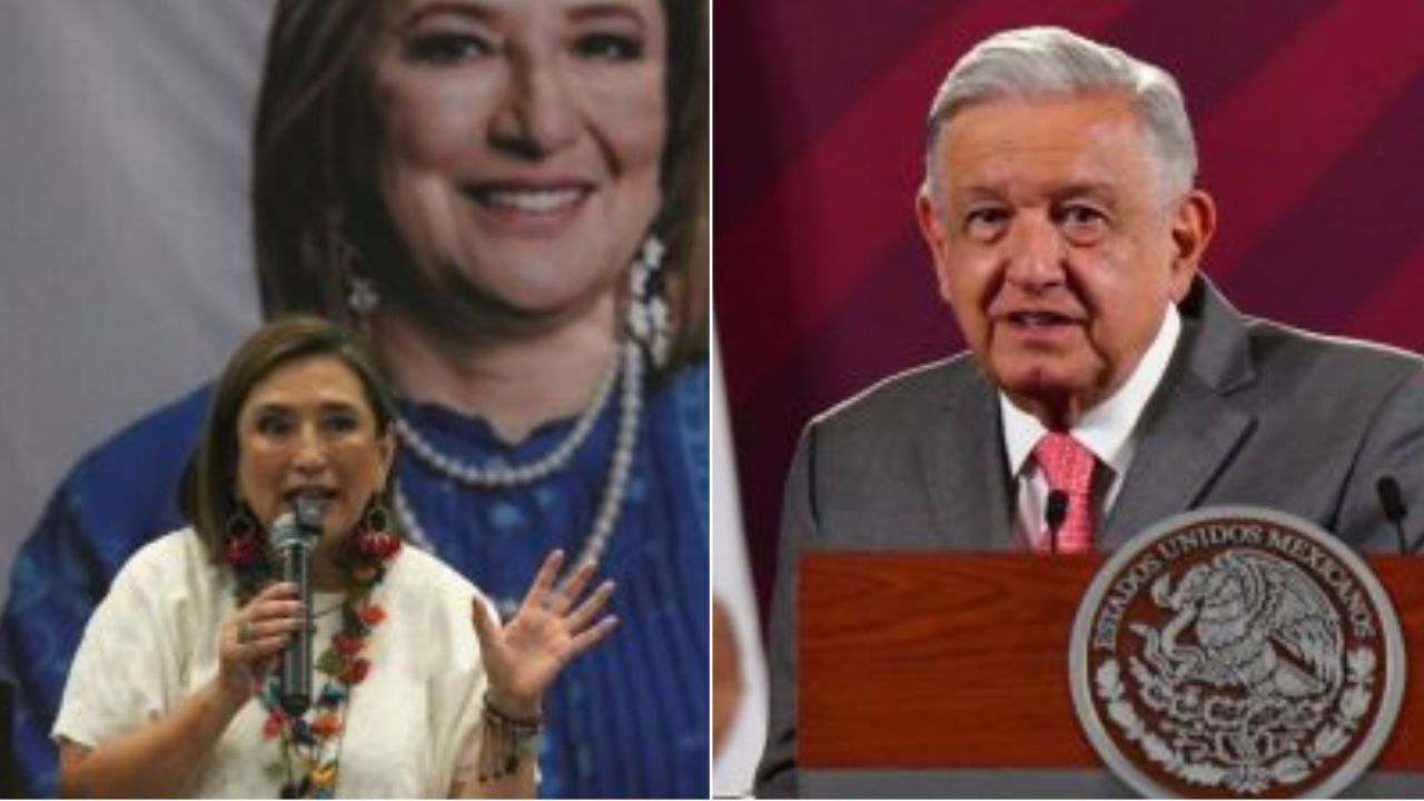 Xóchitl Gálvez y AMLO