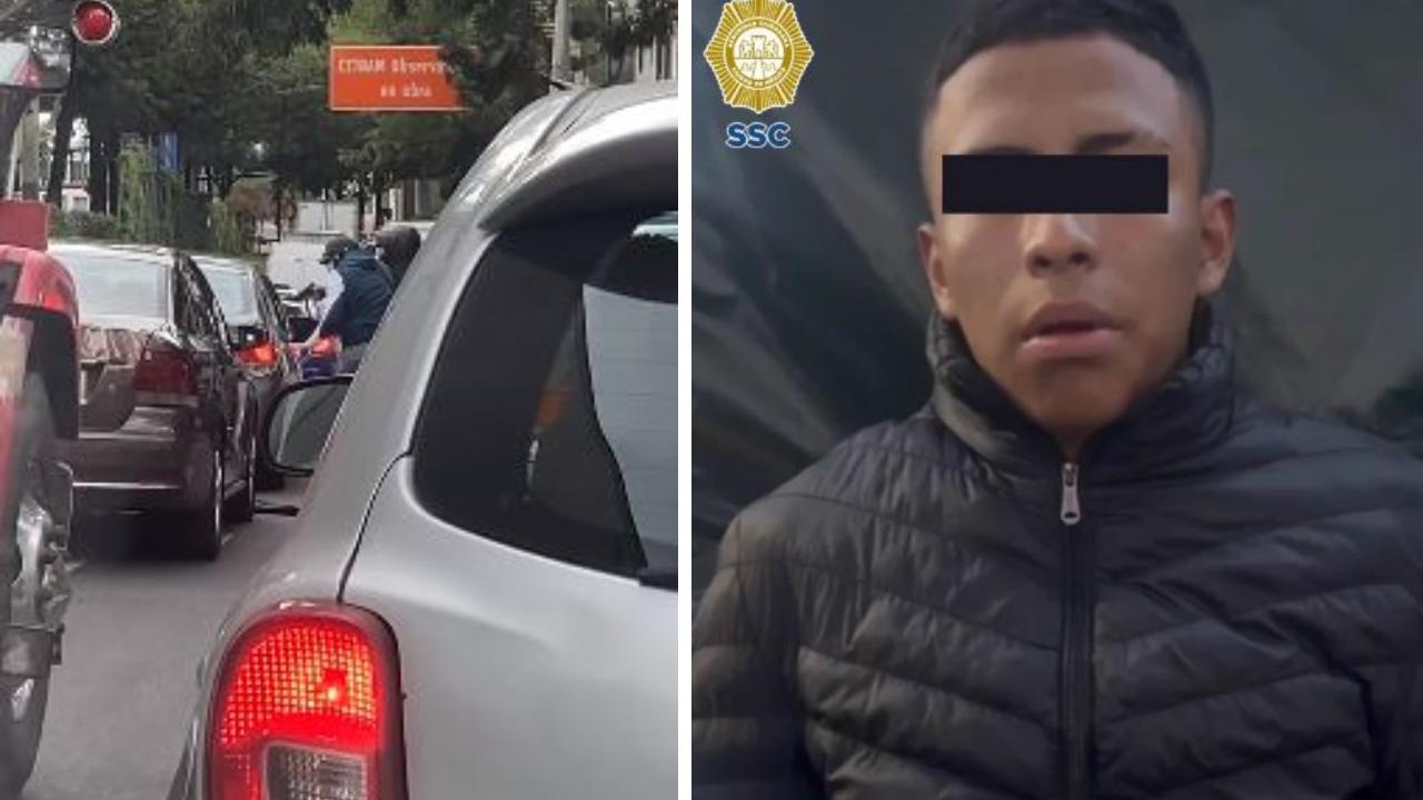 Omar García Harfuch, titular de la Secretaría de Seguridad Ciudadana de la CDMX, dio a conocer que fue detenido uno de los presuntos involucrados en el asalto a un automovilista en Periférico y Viaducto.