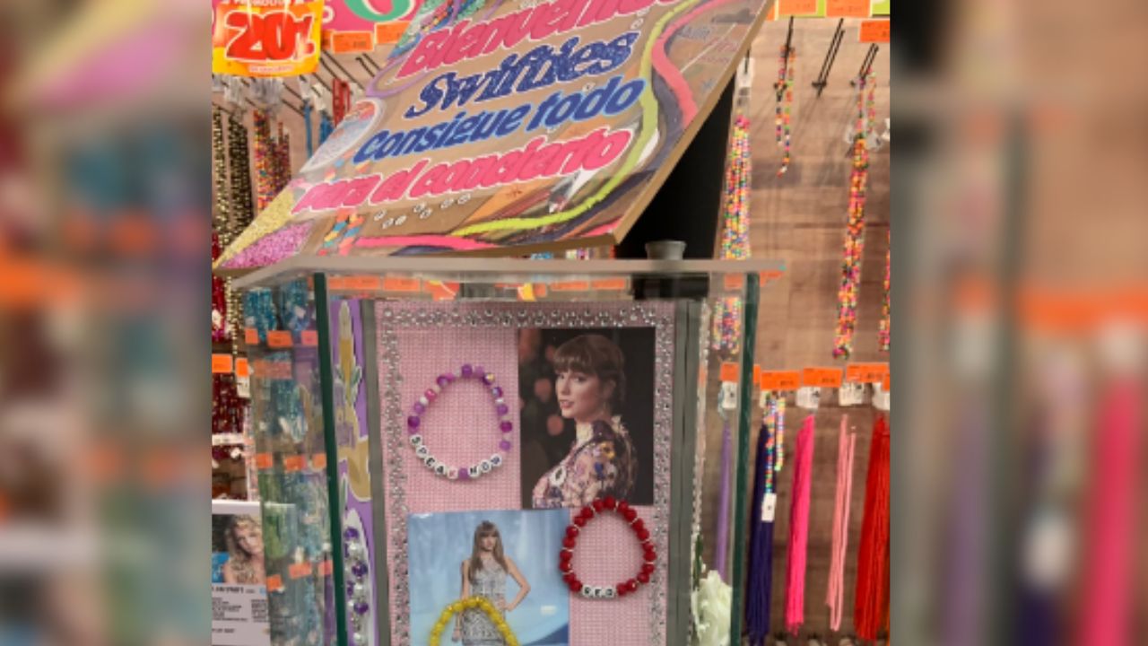 Fantasías Miguel, lanzó a la venta un kit para crear las 'friendship bracelets' tras conciertos de Taylor Swift en la CDMX