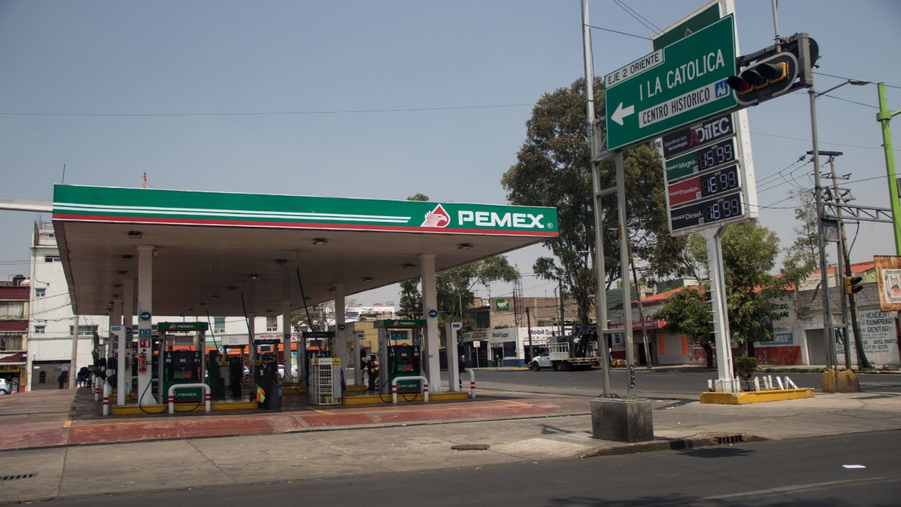 una de las gasolineras de la CDMX