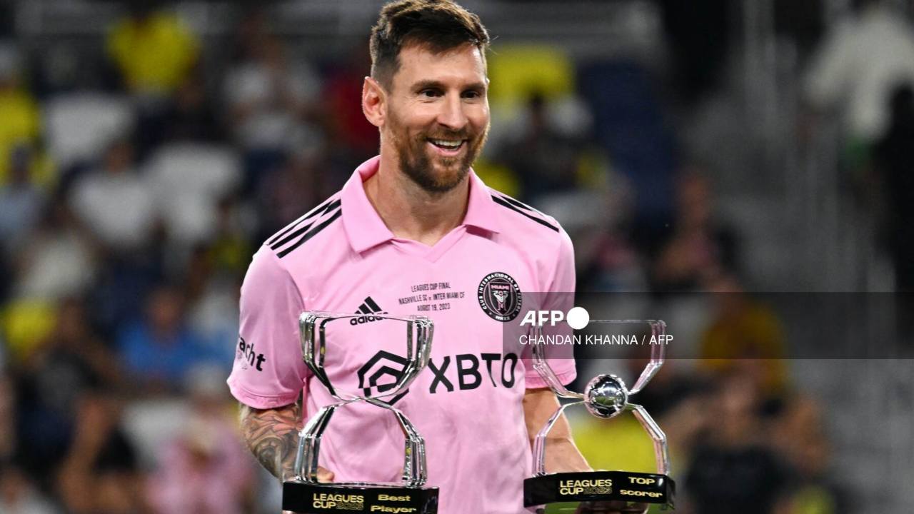 El Inter Miami de Lionel Messi logró este sábado su primer título frente al Nashville SC en la final de la Leagues Cup, un partido concluido 10-9 en una tanda de penales que pareció eterna