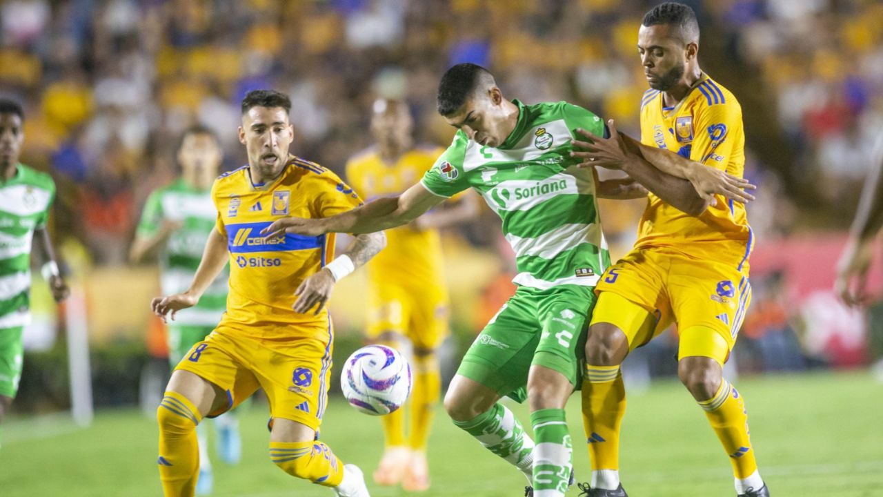 Foto:Cuartoscuro|¡Se la llevan! Los Tigres derrotan a los Santos en la Jornada 5