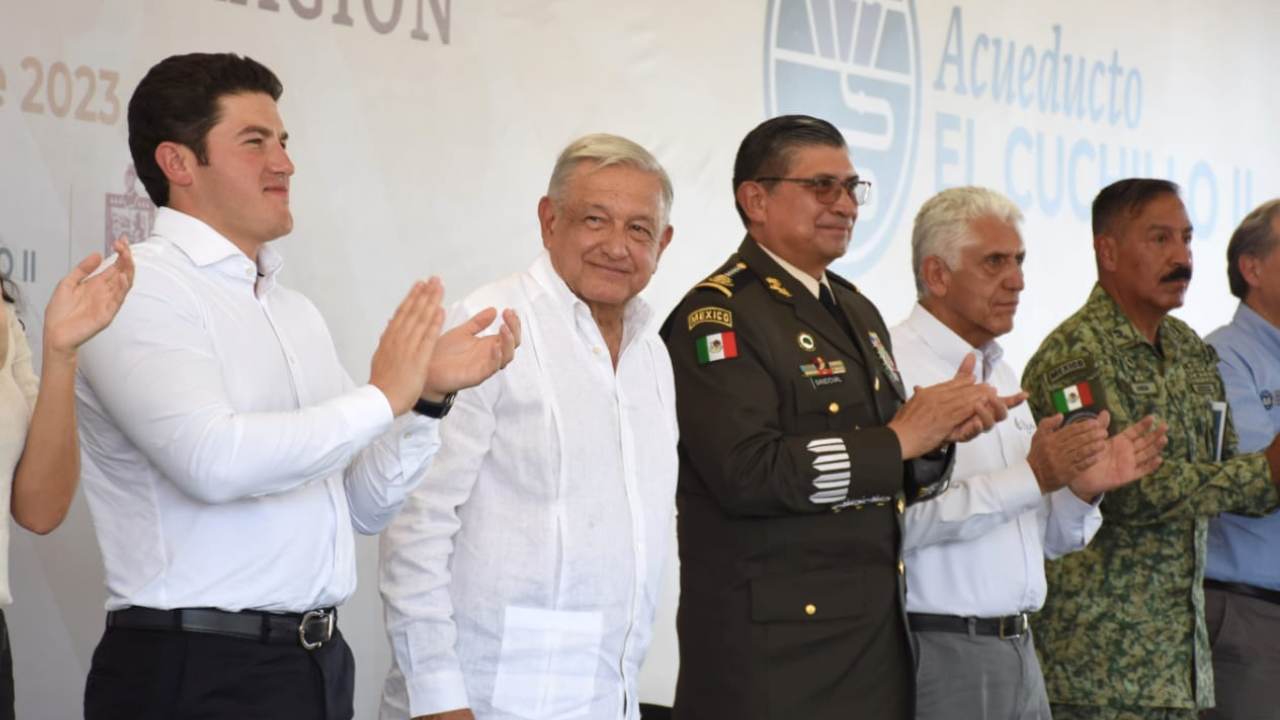 "Un aplauso, por favor, a nuestro Presidente, que le echó las ganas", Samuel García intercambia elogios con AMLO