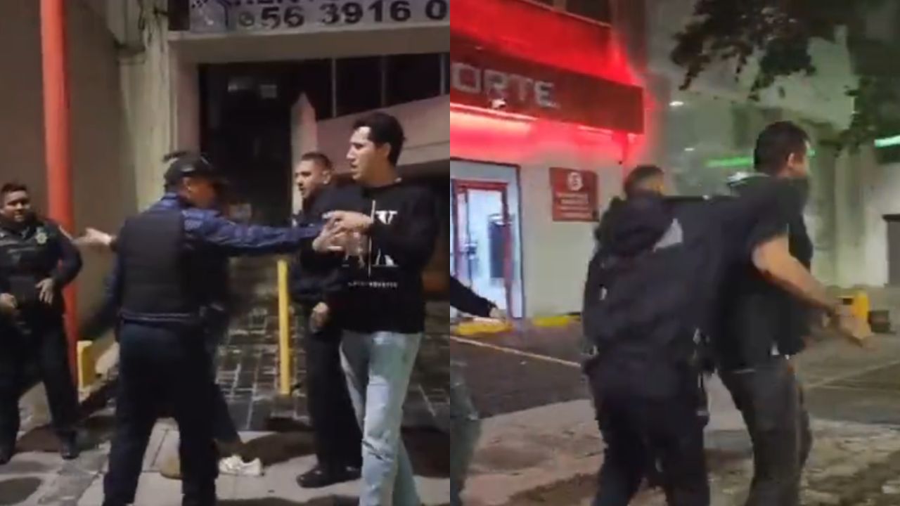 Policías presuntamente agredieron a jóvenes en la calles de la alcaldía Álvaro Obregón