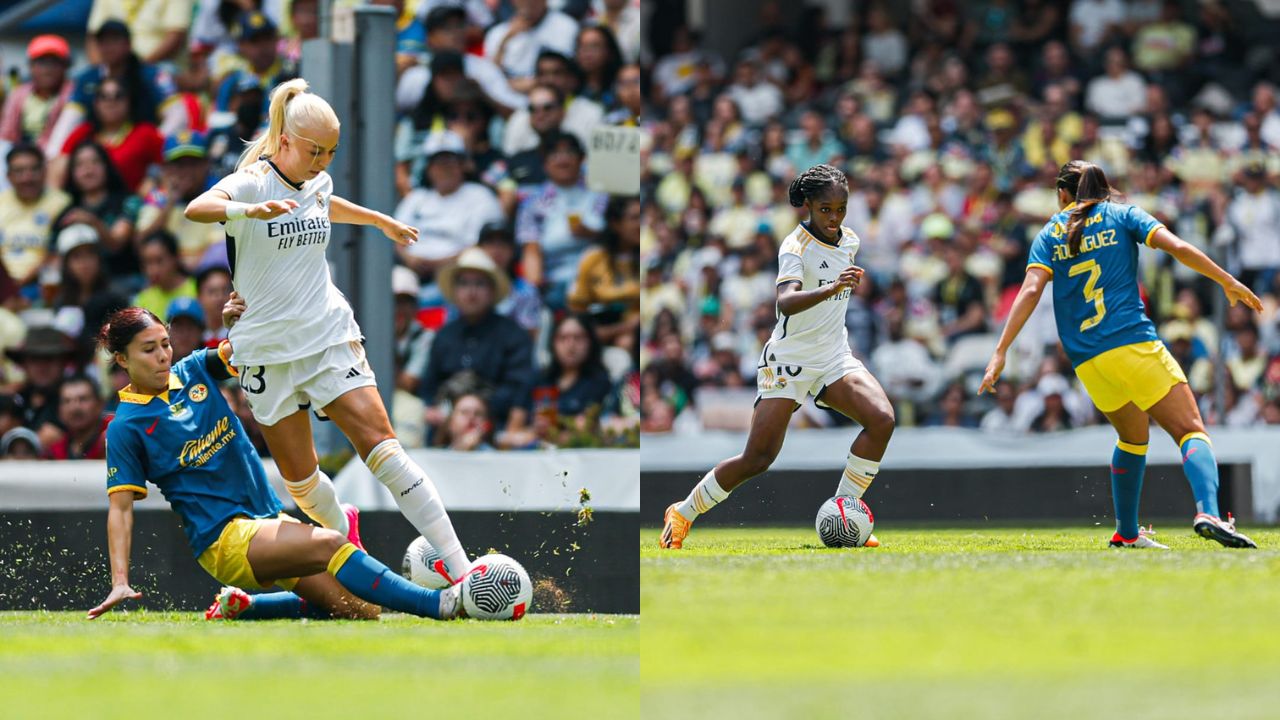 Águila 'real'; América vence al Real Madrid en la cancha del Azteca