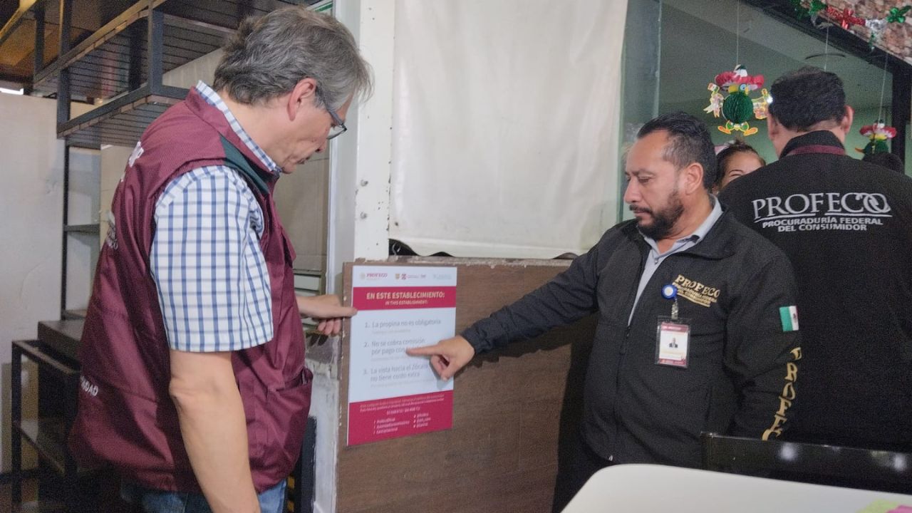 Inspeccionan terrazas del Centro Histórico