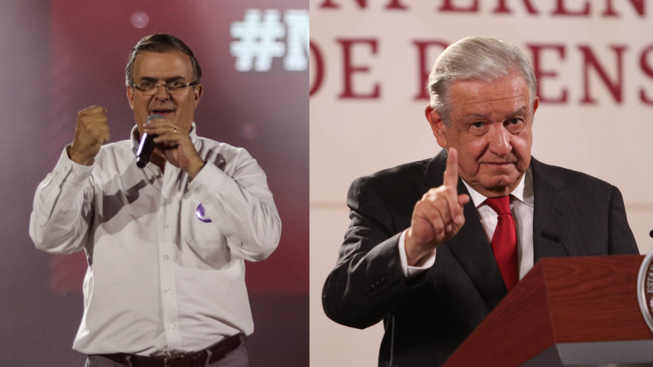 AMLO y Marcelo Ebrard