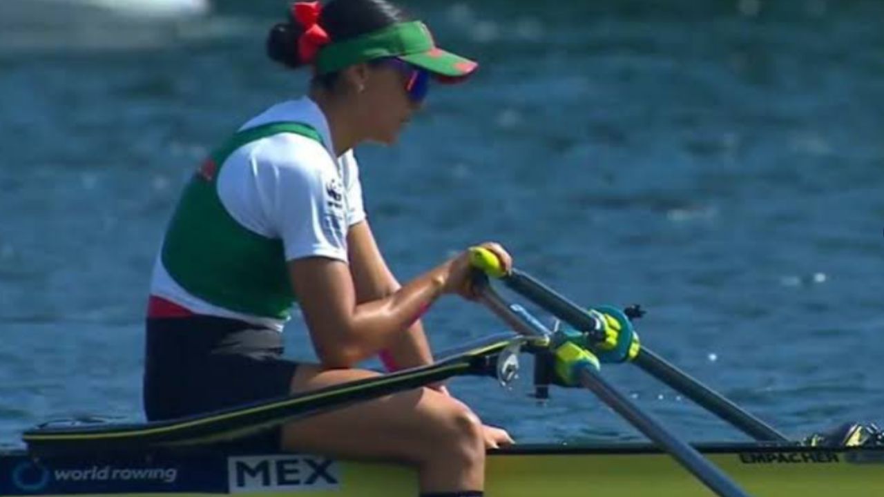 Foto:COM_Mexico|¡Increíble! Kenia Lechuga consigue medalla en el Mundial de Remo