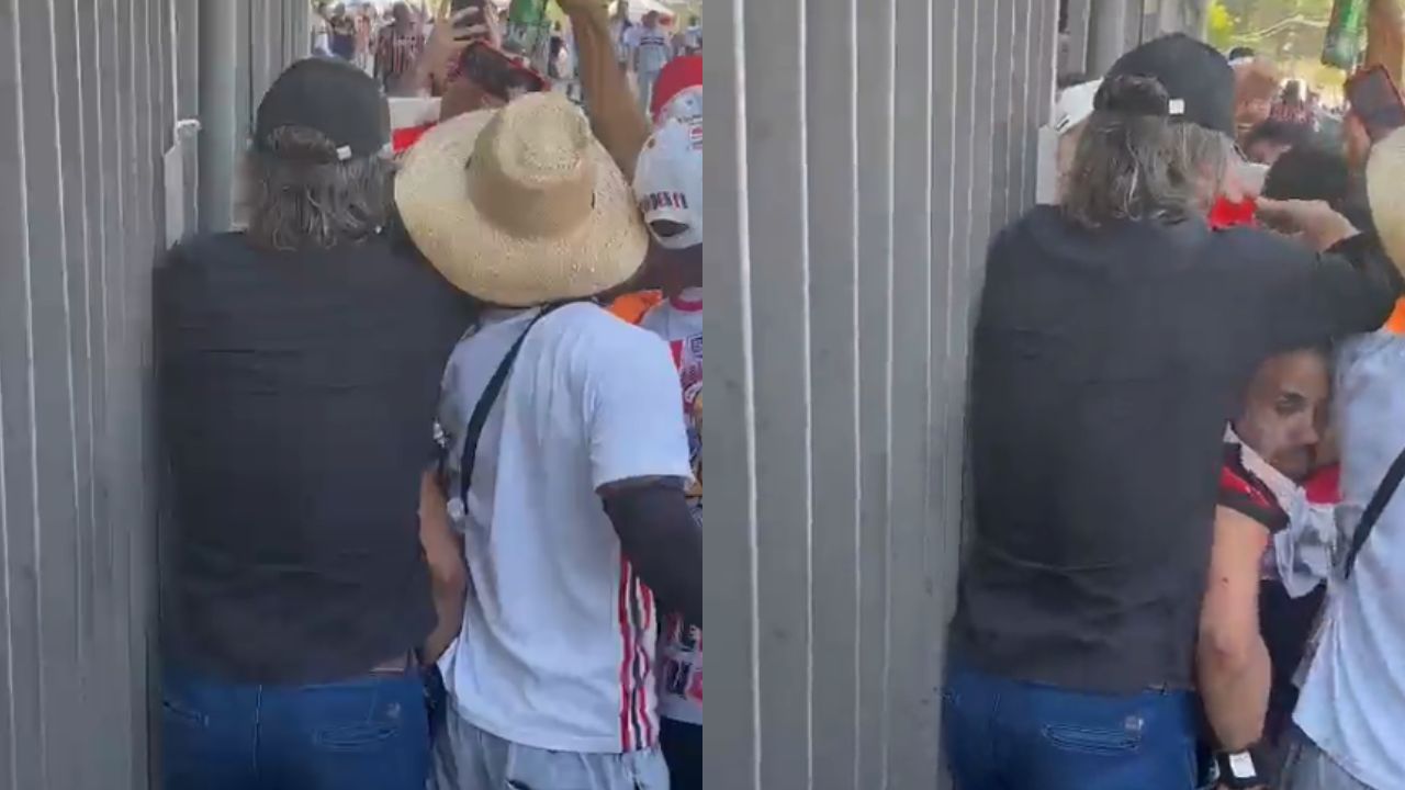 Un hincha del Sao Paulo robó el celular a Diego Lugano -exfutbolista del club-; su reacción al ser descubierto se volvió viral