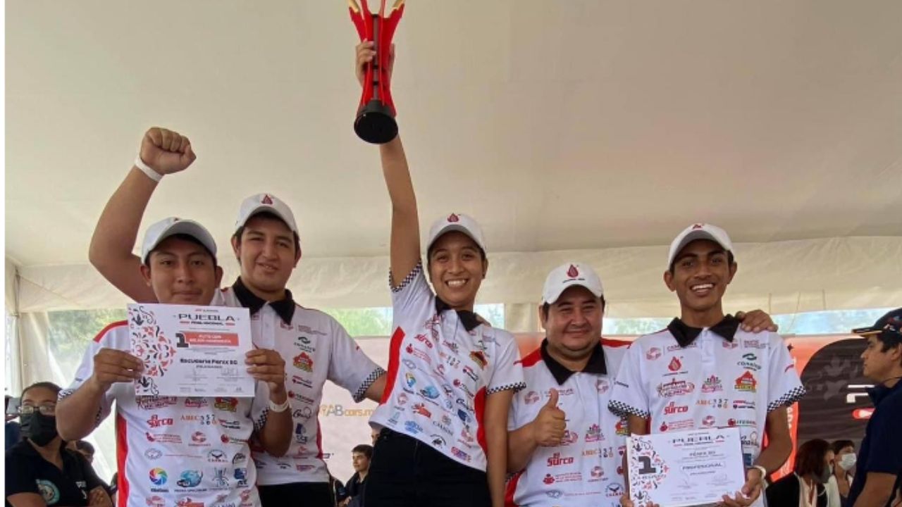 Foto:Especial|Alumnos del CONALEP representarán a México en el mundial con prototipo de la f1, en singapur