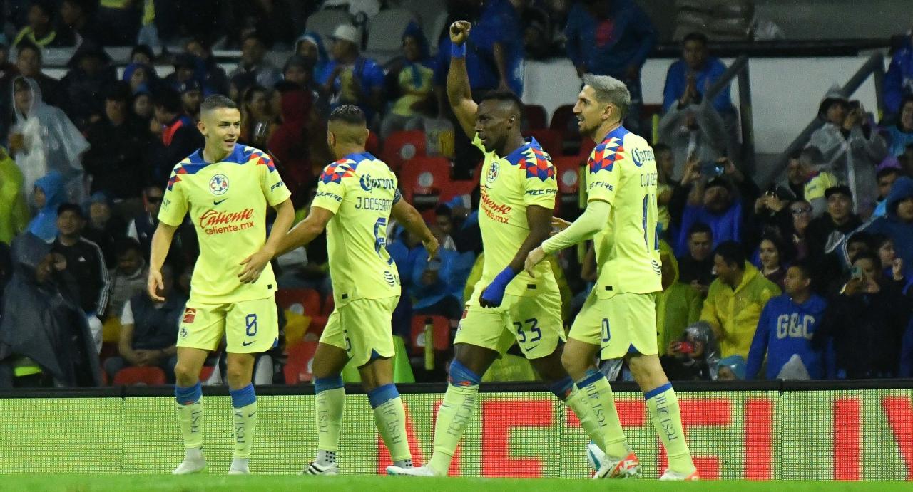 Las 'Águilas' del América se hicieron del 'Clásico Joven' del fútbol mexicano al vencer 3-2 a 'La Máquina' del Cruz Azul, el sábado en el estadio Azteca por la séptima jornada del torneo Apertura 2023.