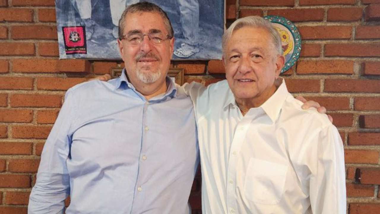 El presidente Andrés Manuel López Obrador se reunió con el presidente electo de Guatemala, Bernardo Arévalo.