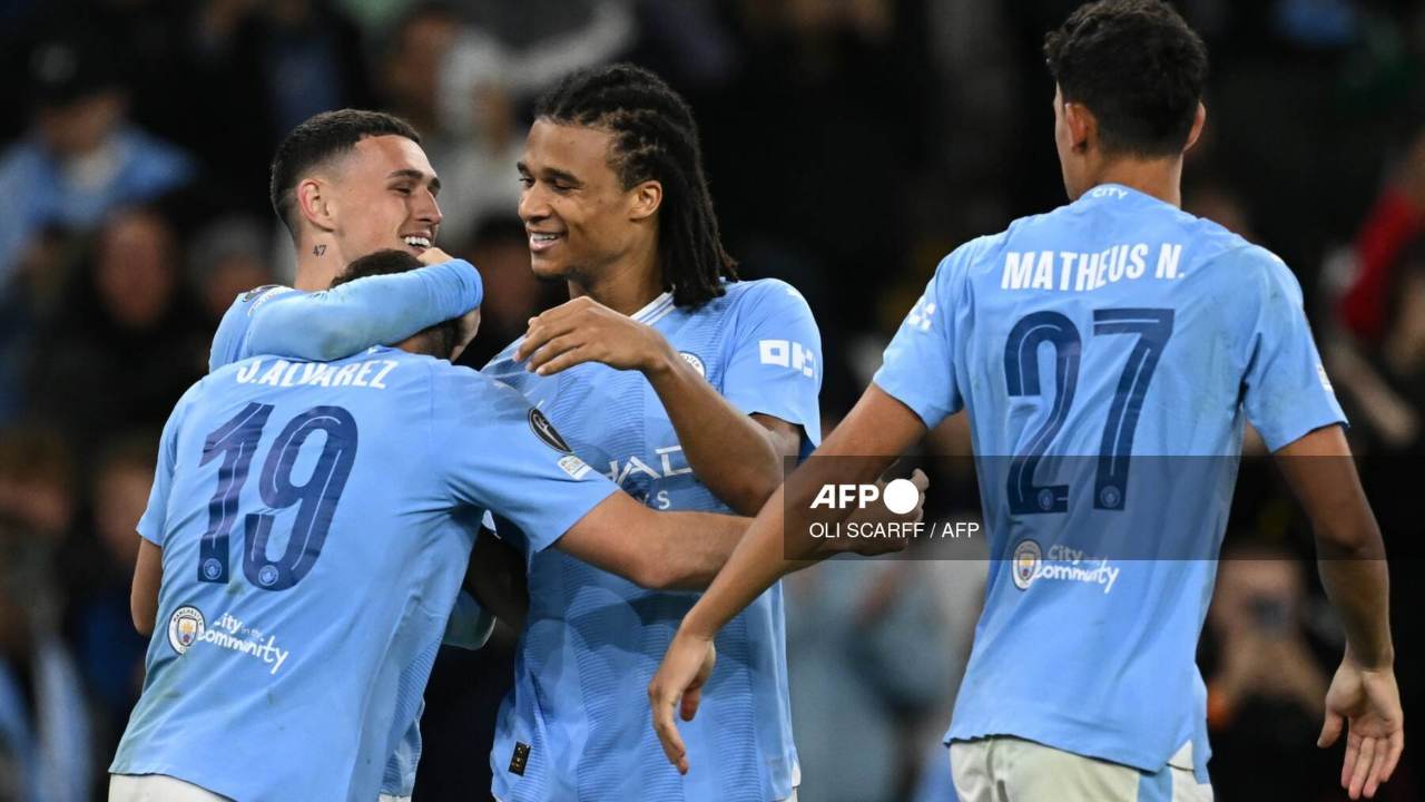 El Manchester City, vigente campeón, ganó 3-1 en su estadio al Estrella Roja de Belgrado, este martes en la primera jornada de la fase de grupos de la Champions League