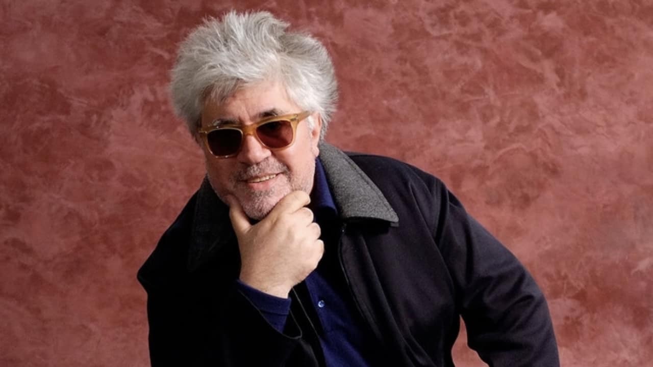 fotografía del director de cine Pedro Almodóvar