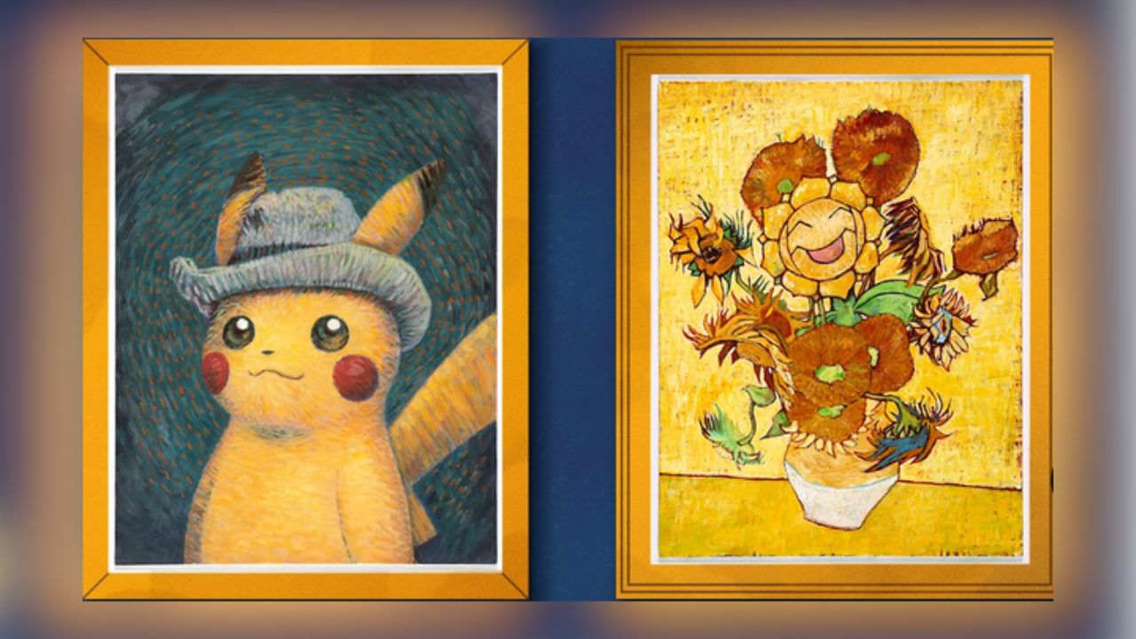 Con motivo del 50 aniversario del Museo de Van Gogh, se llevará a cabo una exposición de Pokémon al estilo pintor Vincent Willem