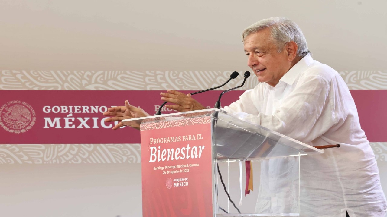 AMLO hablando de los Programas para el Bienestar