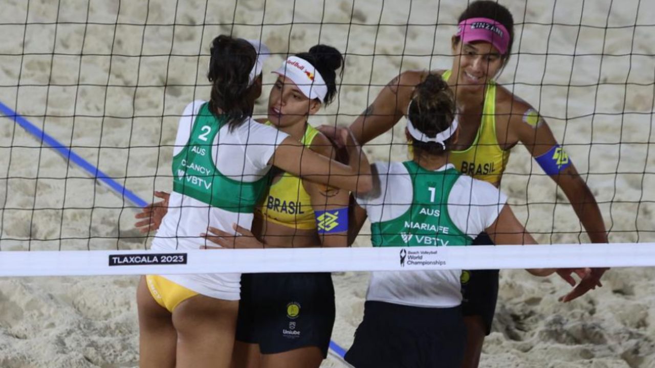 Ana Patricia y 'Duda' avanzaron a la final del campeonato mundial de voleibol de playa-2023 al vencer a las australianas Mariafe Artacho y Taliqua Clancy