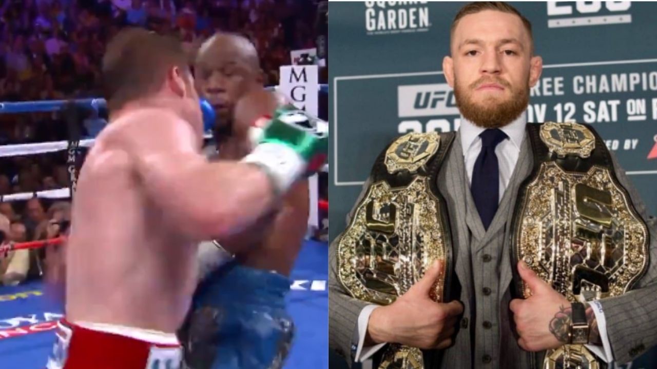 Foto:Captura de pantalla|“Canelo” Álvarez y McGregor se retan