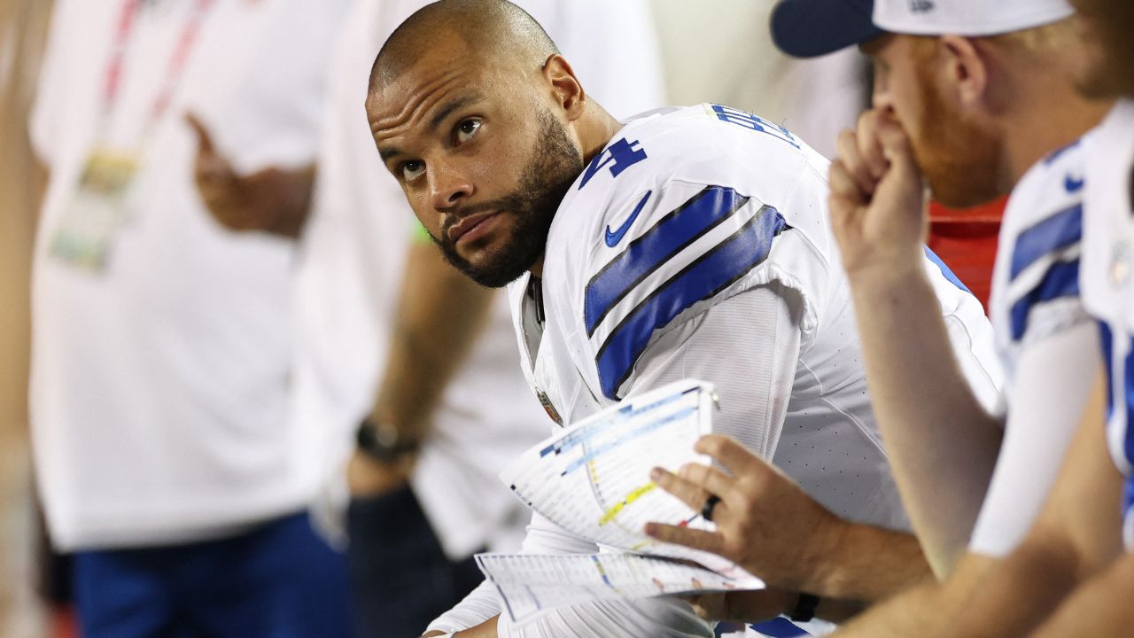 Foto: AFP|¡Ya tocaba! Le llueven criticas a Dak Prescott tras derrota contra los 49s