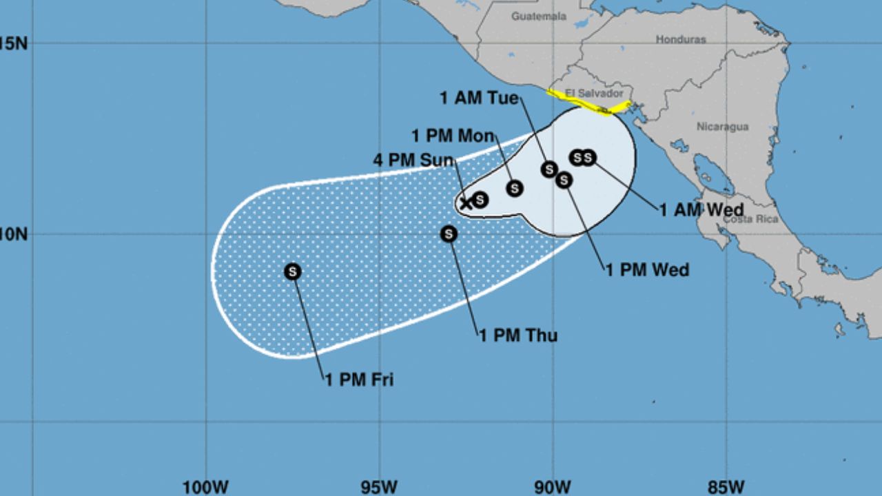 Bukele pide estado emergencia por depresión tropical E-19 en El Salvador