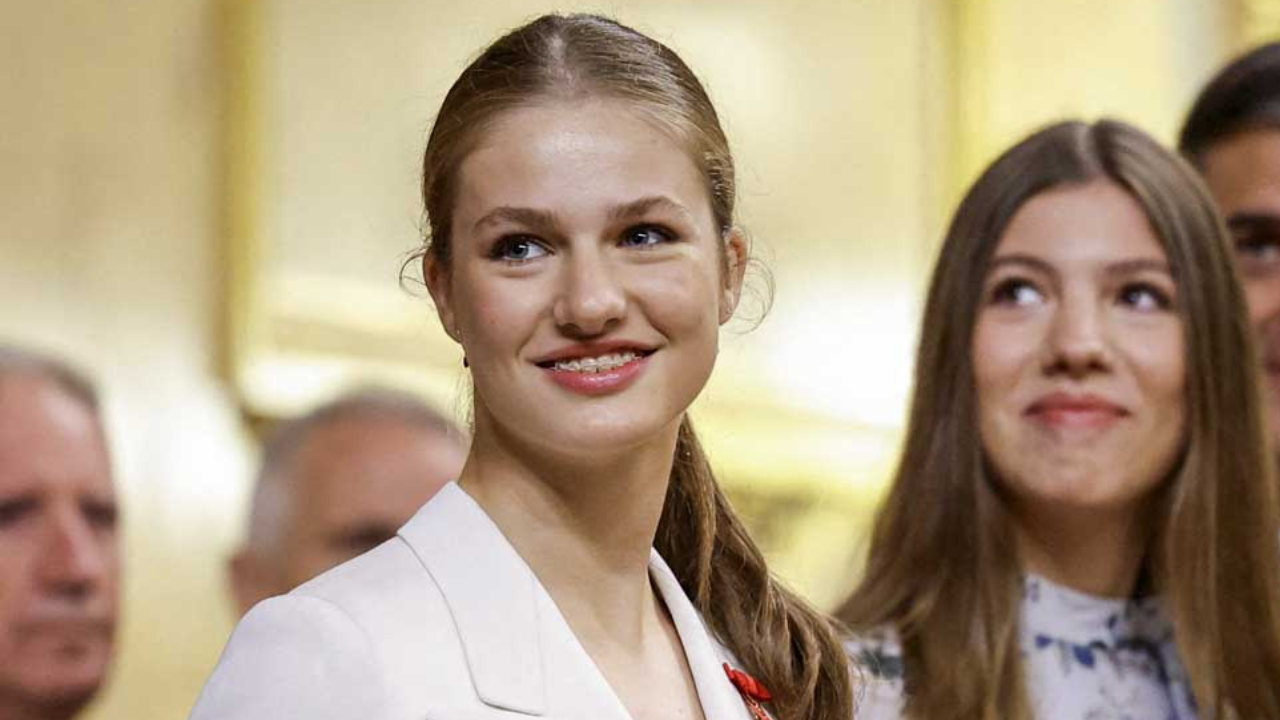 La princesa Leonor proclama un juramento como posible futura reina de España