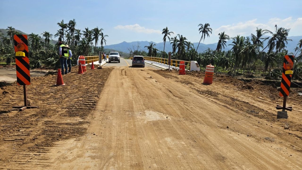 Libera SICT circulación en vialidades de Acapulco y Pie de la Cuesta